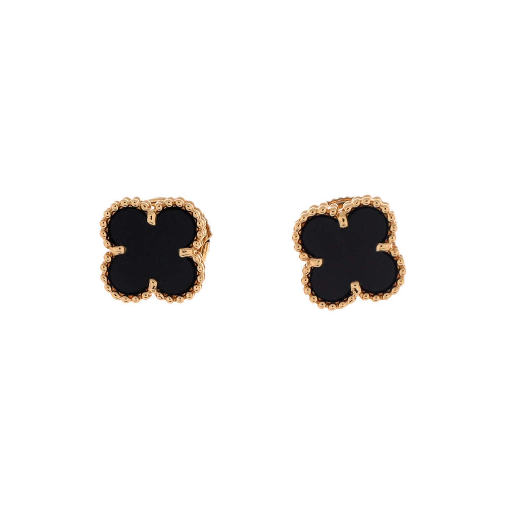 Van Cleef & Arpels Sweet Alhambra Stud Earrings